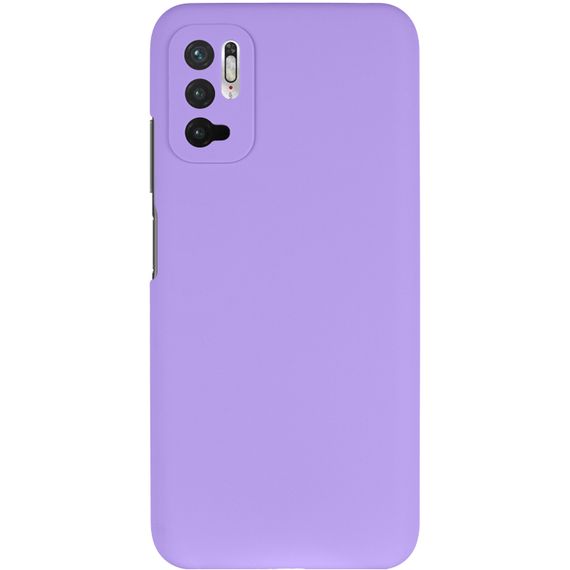 Чохол Silicone Cover Lakshmi Full Camera (AAA) для Xiaomi Redmi Note 10 5G Бузковий / Dasheen | Зображення 1