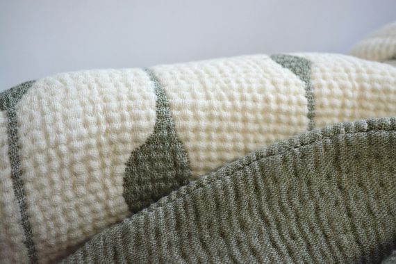 Муслиновое покрывало Saheser Sole 240 х 260 см. Yesil | Зображення 4