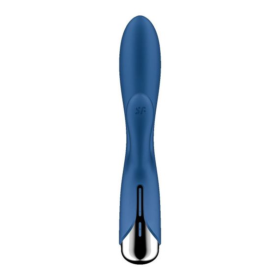 Вібратор-кролик з ротацією Satisfyer Spinning Rabbit 1 Blue, 3 мотори Sex Aura | Зображення 5