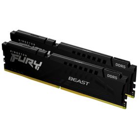 Модуль пам'яті для комп'ютера DDR5 16GB (2x8GB) 6000 MHz Beast Kingston Fury (ex.HyperX) (KF560C36BBEK2-16)