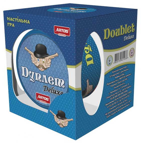 Настольная игра "Дуплет Deluxe" 1038 в металлической коробке | Зображення 1