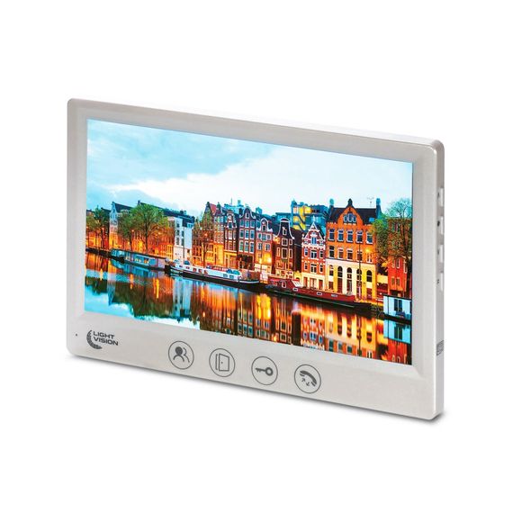 Видеодомофон Light Vision AMSTERDAM FHD WHITE | Зображення 2