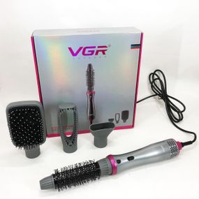 Профессиональный стайлер для укладки волос 4в1 VGR V-408 700 Вт, Функциональный профессиональный фен