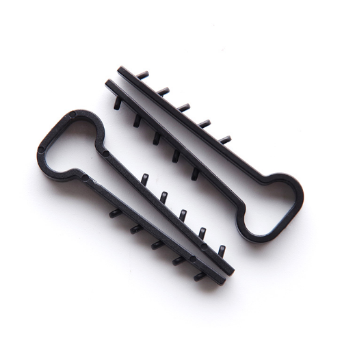 Дюбель-ялинка 6*3мм для плоского кабелю чорний 100шт/уп APRO | Зображення 3