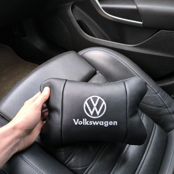 Подушка підголівник метелик Volkswagen, Подарунок чоловікові водієві, Подушка для водія для авто LO-43 | Зображення 3