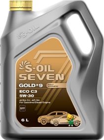 Моторна олива S-OIL 7 GOLD #9 ECO C3 5W-30 6л.