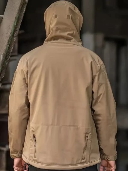 Чоловіча тактична куртка Softshell – водонепроникна, вітрозахисна, утеплена | Зображення 3