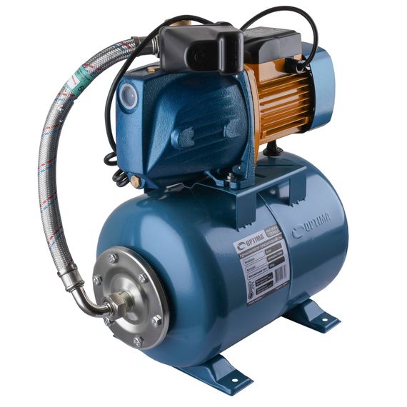 Насосна станція Optima JET100 PRIME-24 бак 1,1кВт на гребінці (23275) | Зображення 2