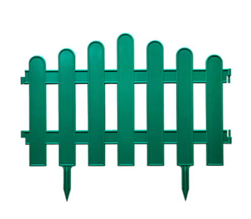 Забор декоративний зелёный 39,5 см × 27 см | Зображення 1