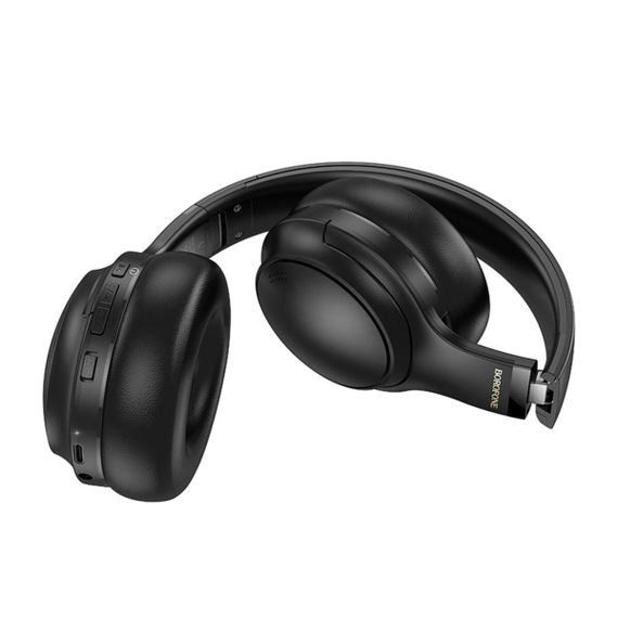 Беспроводные наушники BOROFONE BO29 Plus Alegre active noise Reduction BT headphones Black | Зображення 5