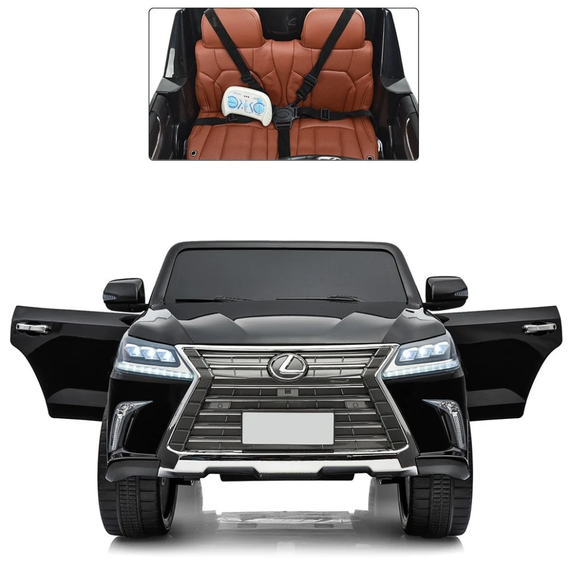 Дитячий електромобіль Машина Bambi M 3906(MP4)EBLR-2 Lexus Чорний | Зображення 2