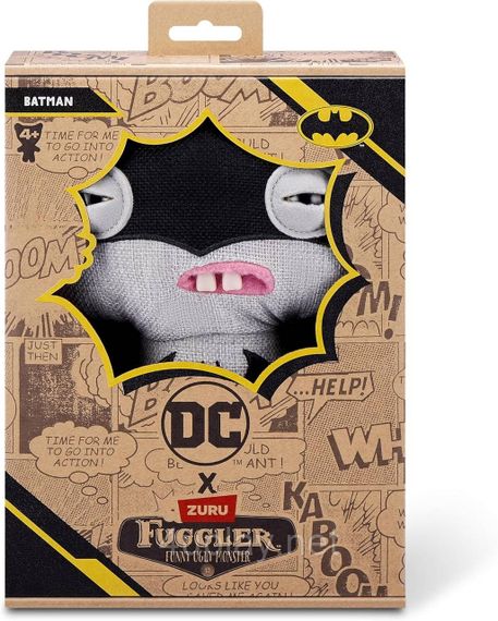 М'яка плюшева іграшка Фуглер Бетмен 23 см Fuggler Funny Ugly Monster Plush Batman by Zuru | Зображення 1