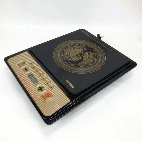 Настільна плита Domotec MS-5833 Однокомфортна Індукційна, електроплита 2000 Вт, плита домашня | Зображення 6