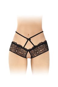 Трусики с вырезом Fashion Secret Celia Черный One Size