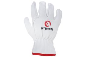 Перчатка Intertool - овечья кожа 10" (SP-0170)