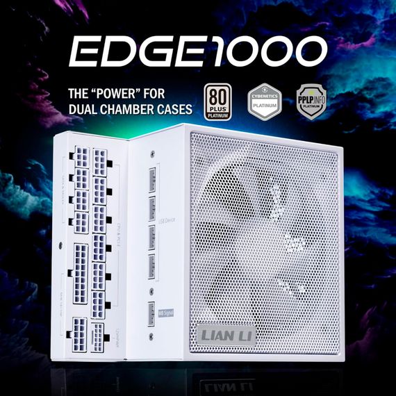 Блок питания Lian Li 1000W EDGE1000 White (G9P.EG1000.WE00.EU) | Зображення 9