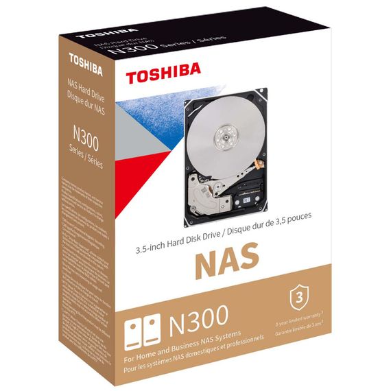 Жорсткий диск 3.5" 14TB N300 Toshiba (HDWG51EUZSVA) | Зображення 3