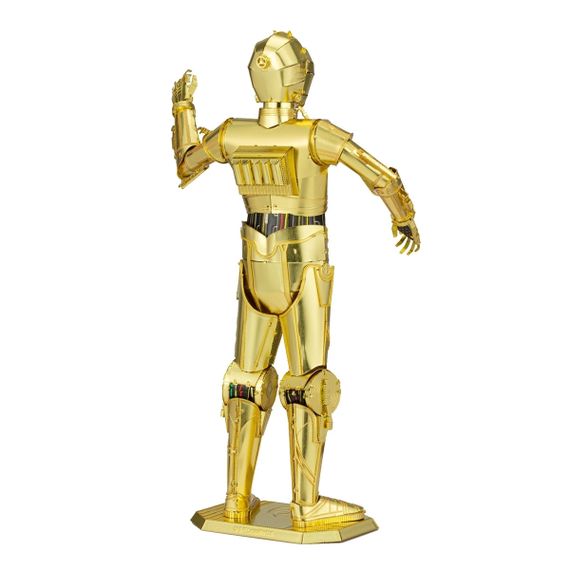 Металевий 3D конструктор "Star Wars C-3PO", Metal Earth, ICX229 | Зображення 1