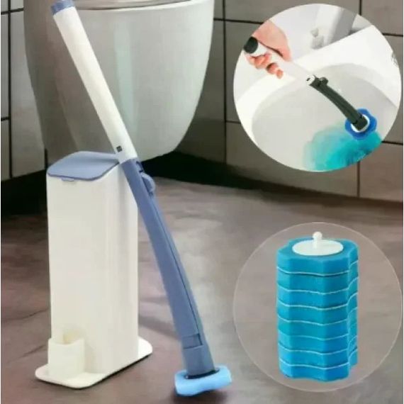 Щітка йоржик для прибирання ванної Toilet Cleaner Set | Зображення 3