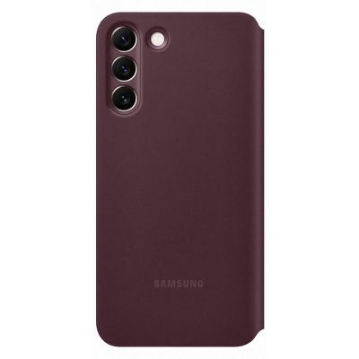 Чехол для мобильного телефона Samsung Smart Clear View Cover Galaxy S22 Plus Burgundy (EF-ZS906CEEGRU) | Зображення 1