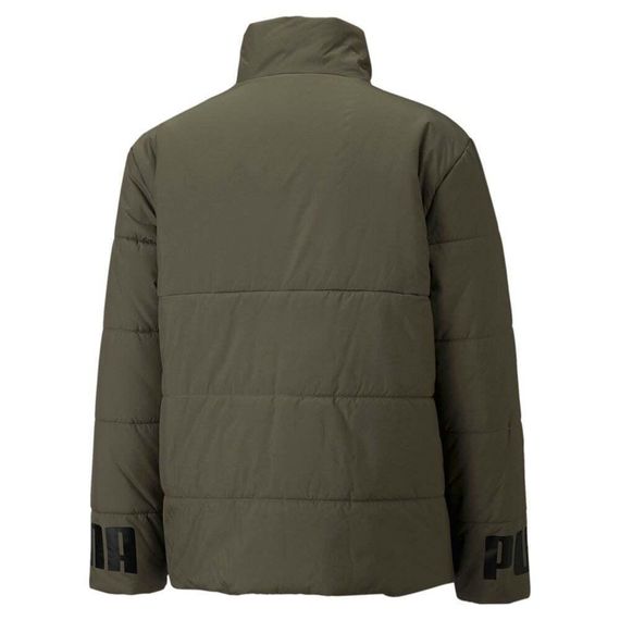 Куртка спортивная мужская Puma Essentials Padded Jacket 587689 44 (зеленая, зима, водонепроницаемая, пума) L (52-54) | Зображення 1