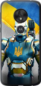 Чехол на Motorola Moto G7 Play Украинский киборг "980u-1656-17620"
