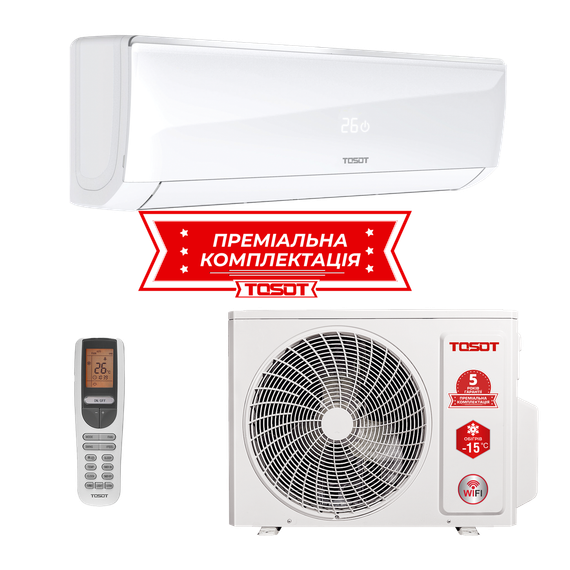 Кондиционер TOSOT EXPERT INVERTER GB-07VP2 (Инверторные сплит-системы) | Зображення 1