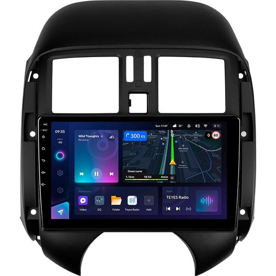 Штатна магнітола Teyes CC3L 4+32 Gb Nissan Sunny Versa C17 2012-2014 9"