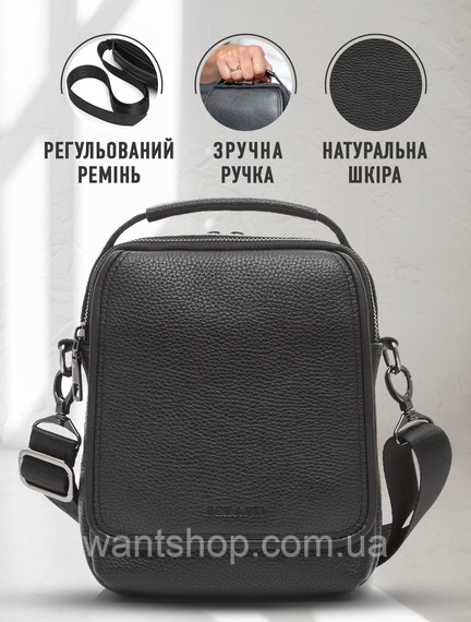 Чоловіча сумка-барсетка через плече  BEXHILL TD-83902 із натуральної шкіри | Зображення 1