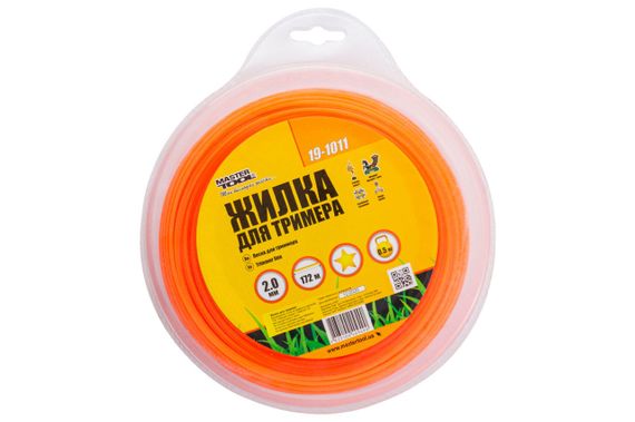 Леска для триммера Mastertool - 2,0 мм x 172 м звезда (19-1011) | Зображення 2