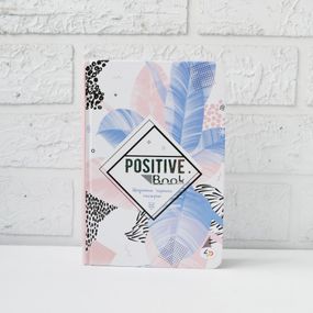 Женский ежедневник 4Profi Positive Book формат A5 Недатированный Розовый 204 листа 900916