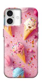 Чохол з картинкою Веселе морозиво для Apple iPhone 16 Plus