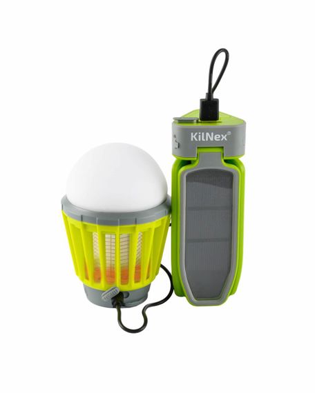 ПОТУЖНИЙ ЛІХТАР ДЛЯ КЕМПІНГУ KILNEX «БІЛИЙ СВІТ + RED 2600» (IP 67) | Зображення 1