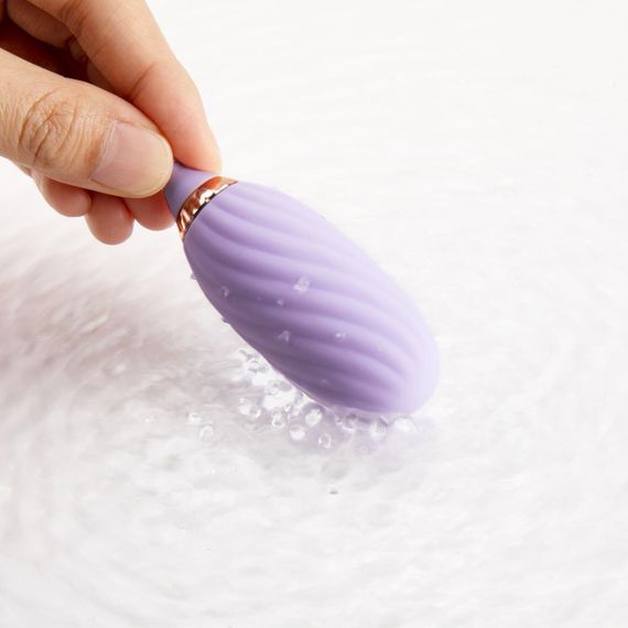 Вакуумний кліторальний стимулятор Otouch Louis Vibrate Purple з віброяйцем, у кейсі Sex Aura | Зображення 5