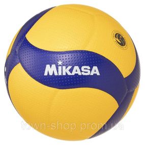 Мяч волейбольный тренировочный V300W Mikasa NE-V-300W № 5 сине-желтый