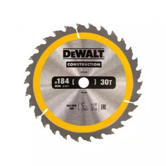 Диск пилковий DeWALT СONSTRUCTION 184 х 16 мм (DT1940)