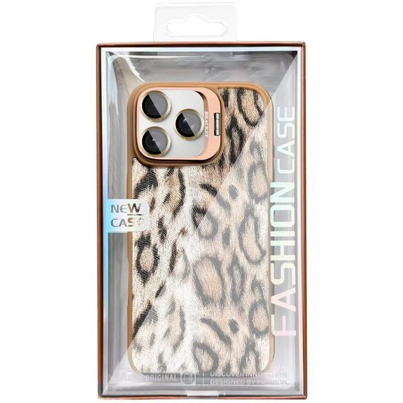 Чохол TPU+PC Wild Leopard with MagSafe and Lens для Apple iPhone 15 Pro (6.1") Brown | Зображення 1