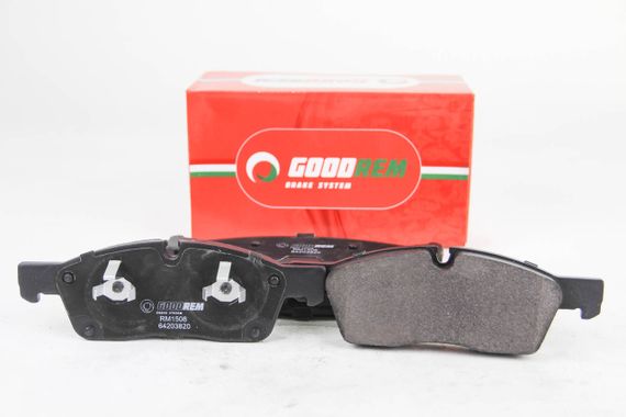 Колодки передні гальмівні Grand Cherokee/W292/W166 10-, GOODREM (RM1508) | Зображення 1