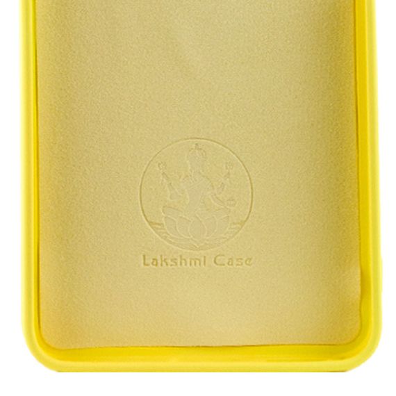 Чехол Silicone Cover Lakshmi Full Camera (A) для Samsung Galaxy M14 5G Желтый / Flash | Зображення 2