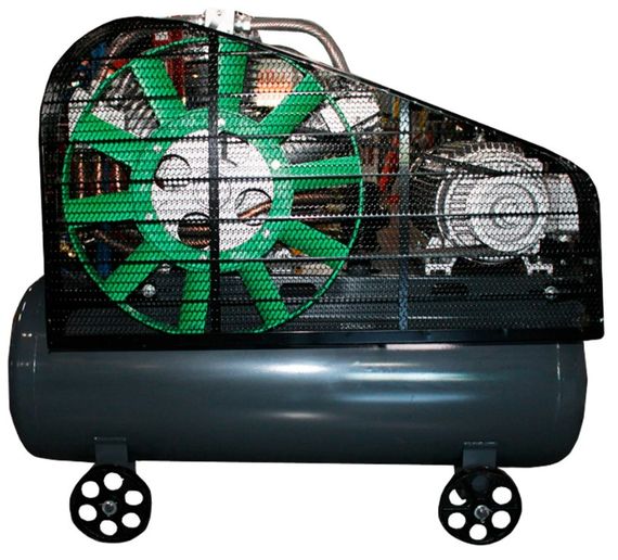 Поршневий повітряний компресор 300 л GTM KCJ3120-300L ремінний | Зображення 1