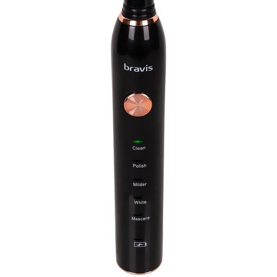 Електрична зубна щітка з футляром Bravis Travel Black 5 в 1 (XM-801Black) | Зображення 4