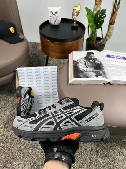 Кроссовки ASICS Gel-Venture 6 Gore-Tex Grey Black весна / осень А4479 43 27,5 | Зображення 3