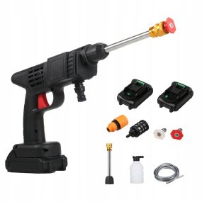 Мийка високого тиску 48V Water Gun на 2 акумулятори пістолет для мийки автомобіля