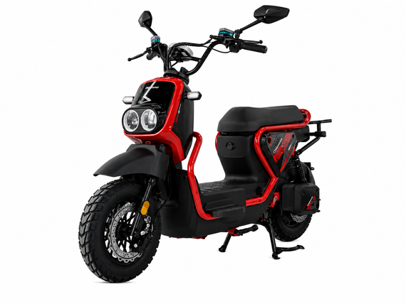 Электровелосипед CR-4 1200W 72V 24Ah электроскутер с большим запасом хода Красный | Зображення 2
