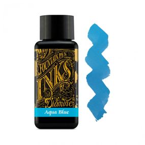 Чернила для перьевых ручек Diamine Ink 30мл, Aqua Blue