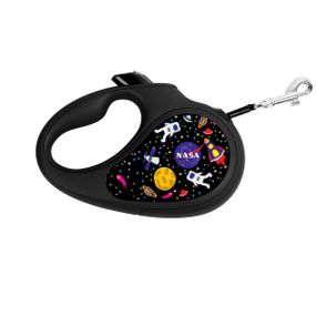 Рулетка для собак Waudog R-Leash XS с рисунком "Nasa", лента, 3 м