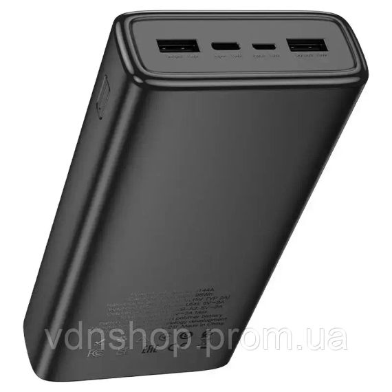 Портативний зарядний пристрій Павербанк Powerbank Hoco J144A 30 000 mAh | Зображення 1