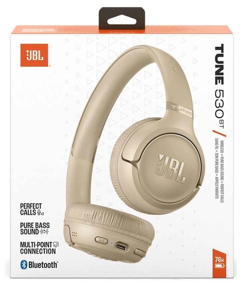 Гарнітура JBL TUNE 530BT Beige (JBLT530BTBEGEU) | Зображення 9