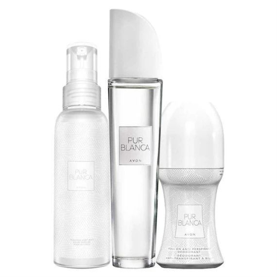 Жіночий парфумований набір 3-в-1 Avon Pur Blanca для Неї