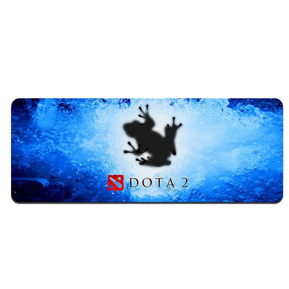 Коврик 300x700 тканевый DOTA2 "Frog",толщина 2мм,цвет Blue,OEM